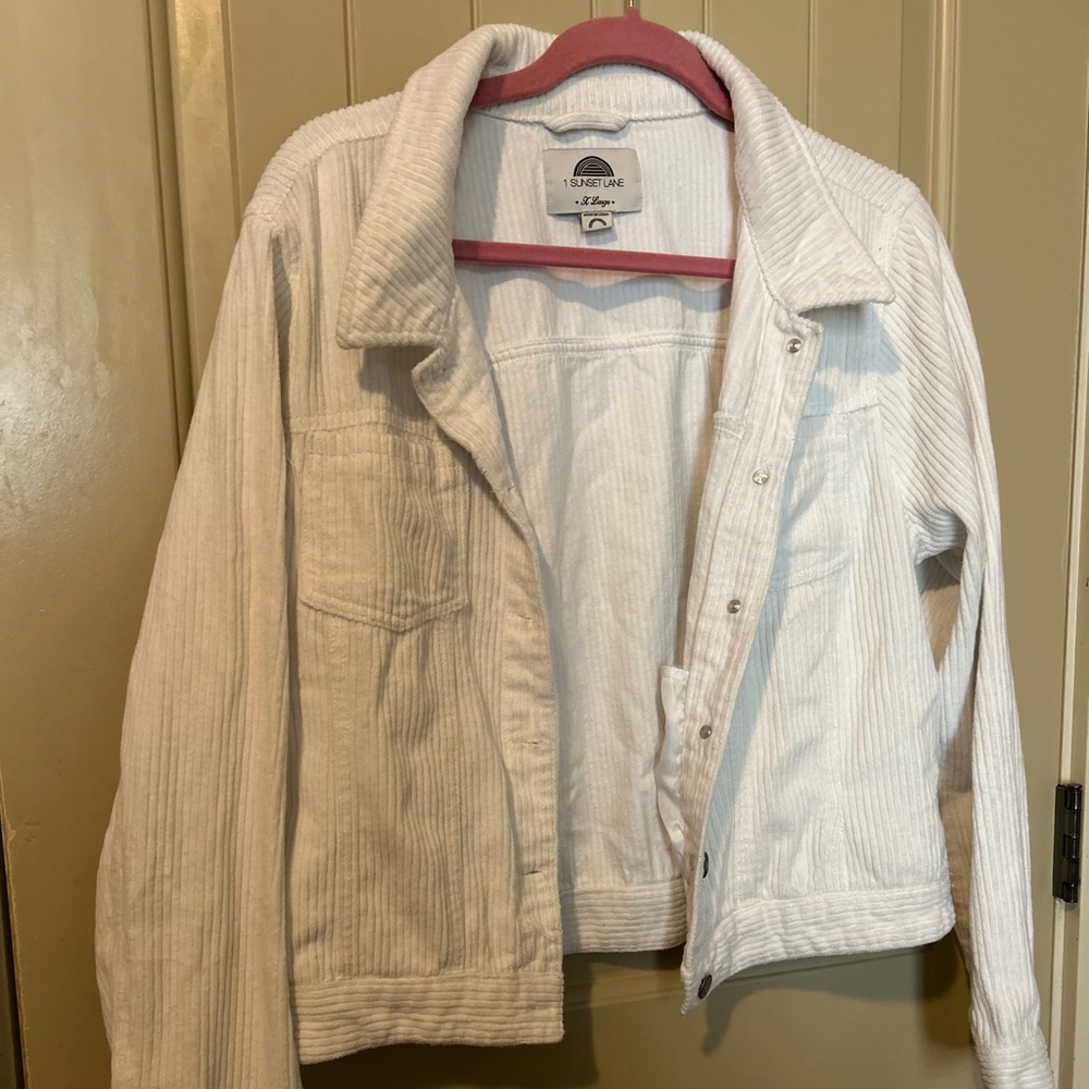 Corduroy jacket!